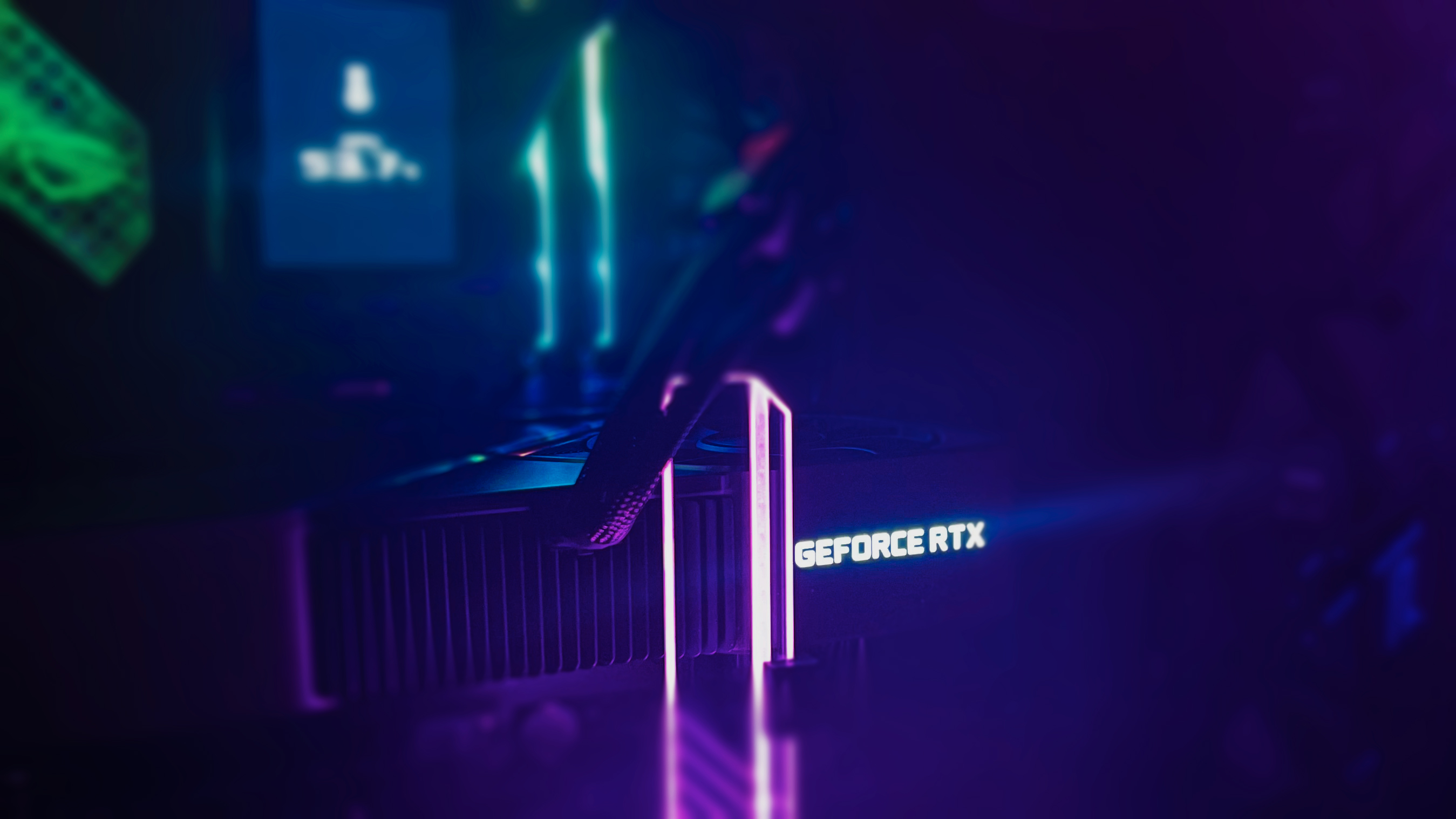 Custom PC build in progress